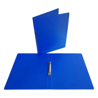 Bronyl transparent blue ring binder with 2 O-rings, 25mm 344162 402770