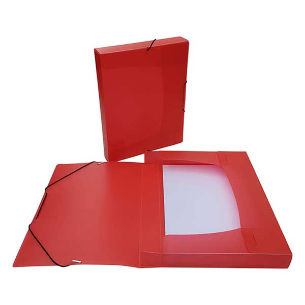 Bronyl transparent red elastobox, 40mm 106403 402814 - 2