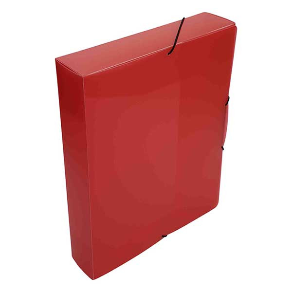 Bronyl transparent red elastobox, 60mm 106603 402818 - 1