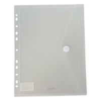 Bronyl  transparent white A4 document envelope with perforated edge 99306 402841