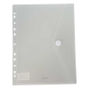 Bronyl  transparent white A4 document envelope with perforated edge 99306 402841 - 1