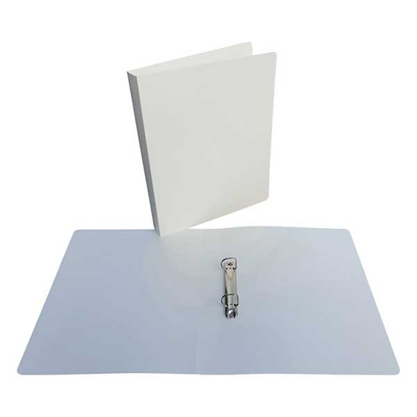 Bronyl white ring binder with 2 D-rings, 35mm 347229 402800 - 1