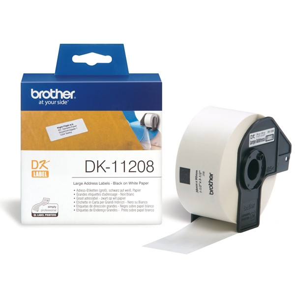 Brother DK-11208 large address label (original Brother) DK11208 080706 - 1