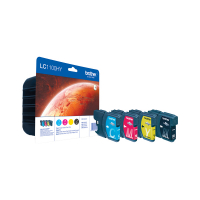 Brother LC-1100HYVALBP  BK/C/M/Y ink cartridge 4-pack (original Brother) LC1100HYVALBP 029087