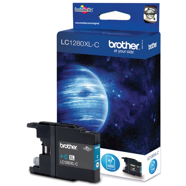 Brother LC-1280XLC high capacity cyan ink cartridge (original Brother) LC1280XLC 029060 - 1