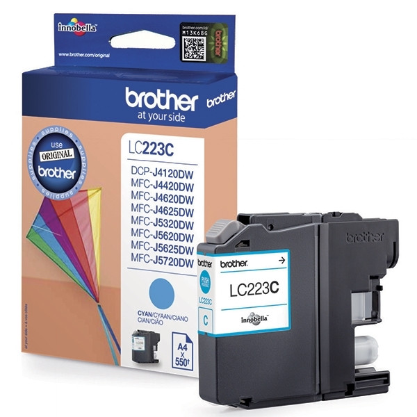 Brother LC-223C cyan ink cartridge (original Brother) LC-223C 029142 - 1