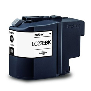 Brother LC-22EBK black ink cartridge (original Brother) LC22EBK 028942 - 1