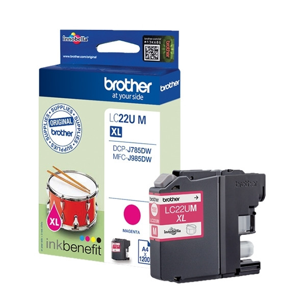 Brother LC-22UM XL magenta ink cartridge (original Brother) LC-22UM 350032 - 1