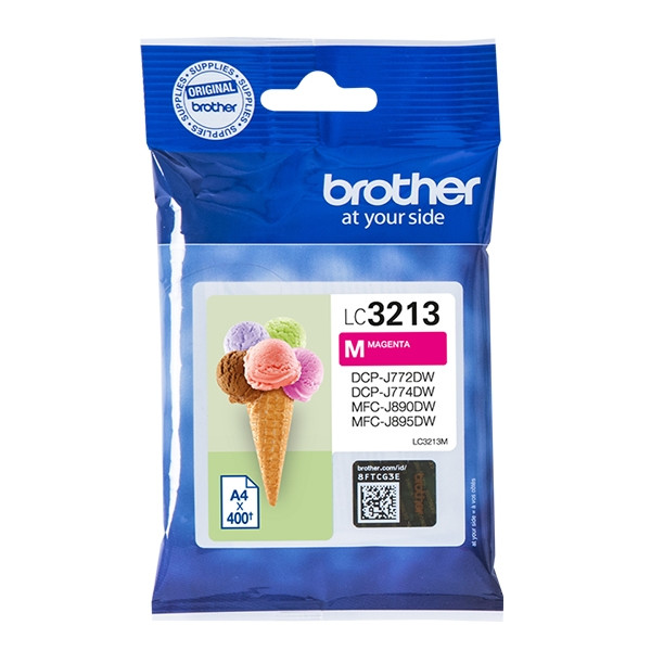 Brother LC-3213M high capacity magenta ink cartridge (original Brother) LC3213M 028490 - 1