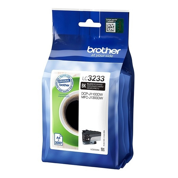 Brother LC-3233BK black ink cartridge (original Brother) LC3233BK 051202 - 1