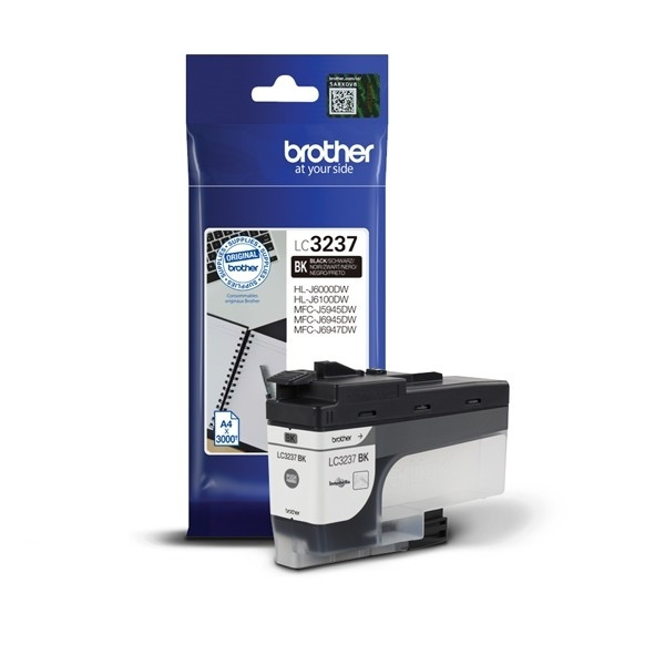 Brother LC-3237BK black ink cartridge (original Brother) LC3237BK 051210 - 1