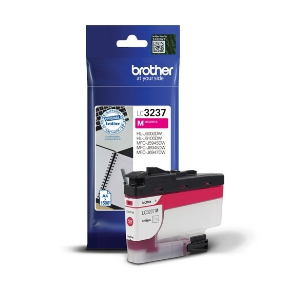 Brother LC-3237M magenta ink cartridge (original Brother) LC3237M 051214 - 1