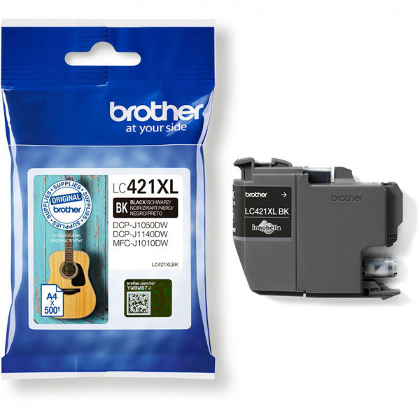 Brother LC-421XLBK high capacity black ink cartridge (original Brother) LC-421XLBK 051294 - 1