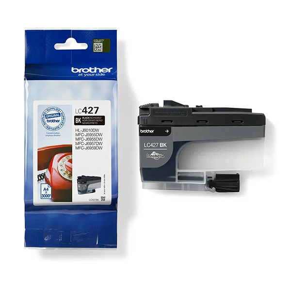 Brother LC-427BK black ink cartridge (original Brother) LC427BK 051334 - 1