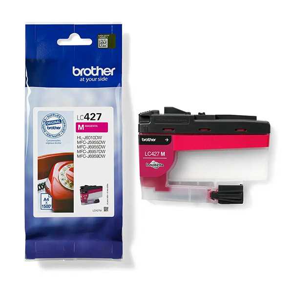 Brother LC-427M magenta ink cartridge (original Brother) LC427M 051338 - 1