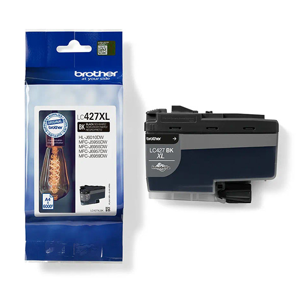 Brother LC-427XLBK high capacity black ink cartridge (original Brother) LC427XLBK 051342 - 1