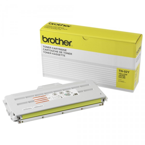 Brother TN-02Y yellow toner (original Brother) TN02Y 029520 - 1