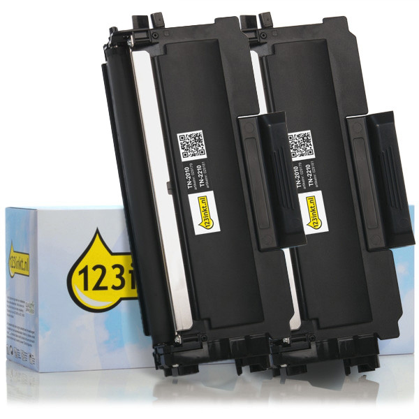 Brother TN-2010 black toner 2-pack (123ink version)  160722 - 1