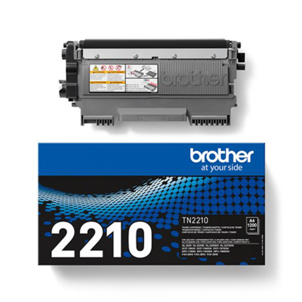 Brother TN-2210 black toner (original Brother) TN2210 029180 - 1