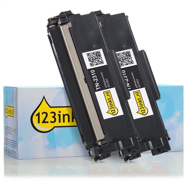 Brother TN-2310 black toner 2-pack (123ink version)  160704 - 1