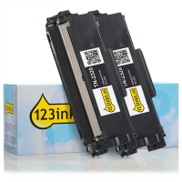 Brother TN-2320 high capacity black toner 2-pack (123ink version)  160702