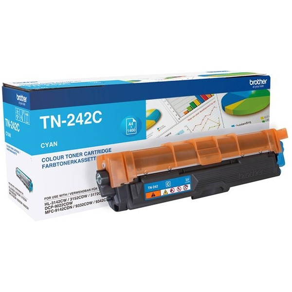 Brother TN-242C cyan toner (original Brother) TN242C 051062 - 1