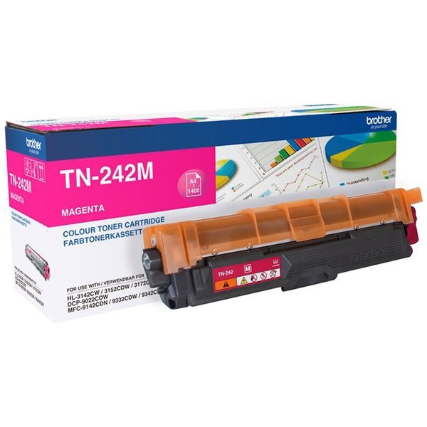 Brother TN-242M magenta toner (original Brother) TN242M 051064 - 1