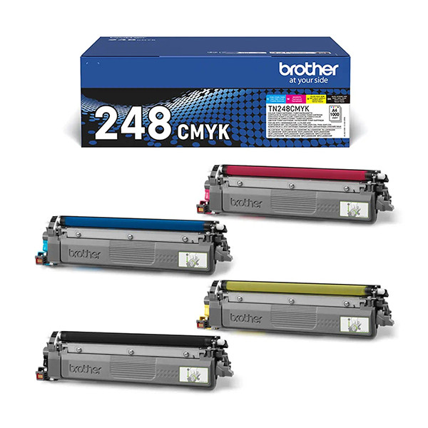 Brother TN-248CMYK toner 4-pack (original Brother) TN248VAL 051446 - 1