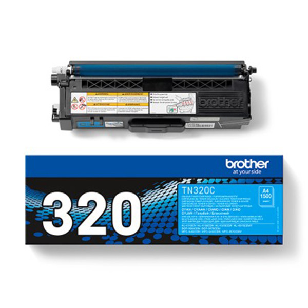 Brother TN-320C cyan toner (original Brother) TN320C 029188 - 1