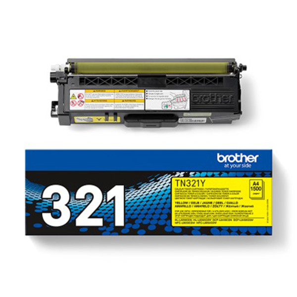 Brother TN-321Y yellow toner (original Brother) TN321Y 051020 - 1