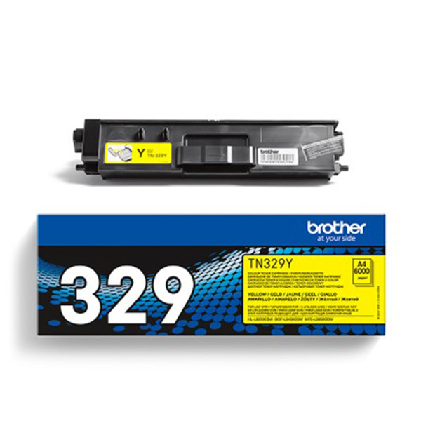 Brother TN-329Y high capacity yellow toner (original Brother) TN-329Y 051042 - 1