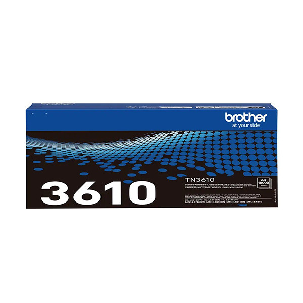 Brother TN-3610 black toner (original Brother) TN3610 051408 - 1