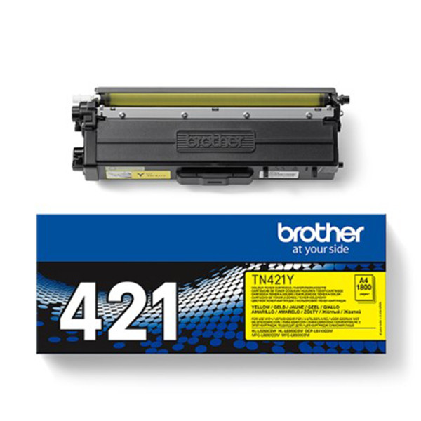 Brother TN-421Y yellow toner (original Brother) TN421Y 051116 - 1