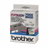 Brother TX-M51 matte black on transparent tape, 24mm (original Brother)