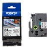 Brother TZe-SL251 black on white self-laminating tape, 24mm (original Brother)