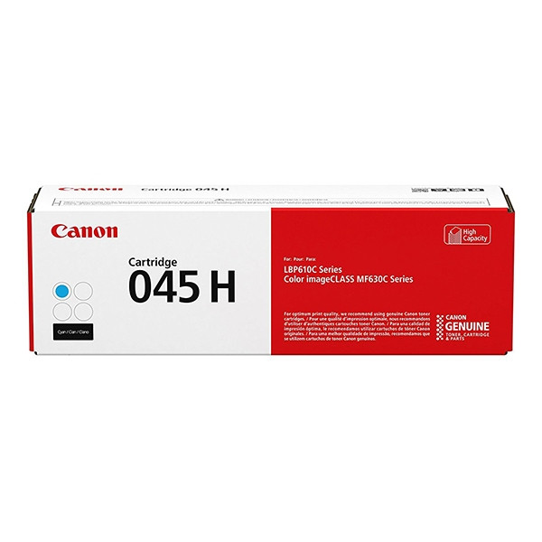 Canon 045H high capacity cyan toner (original Canon) 1245C002 017410 - 1