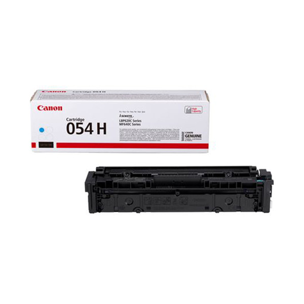 Canon 054H C high capacity cyan toner (original Canon) 3027C002 070068 - 1