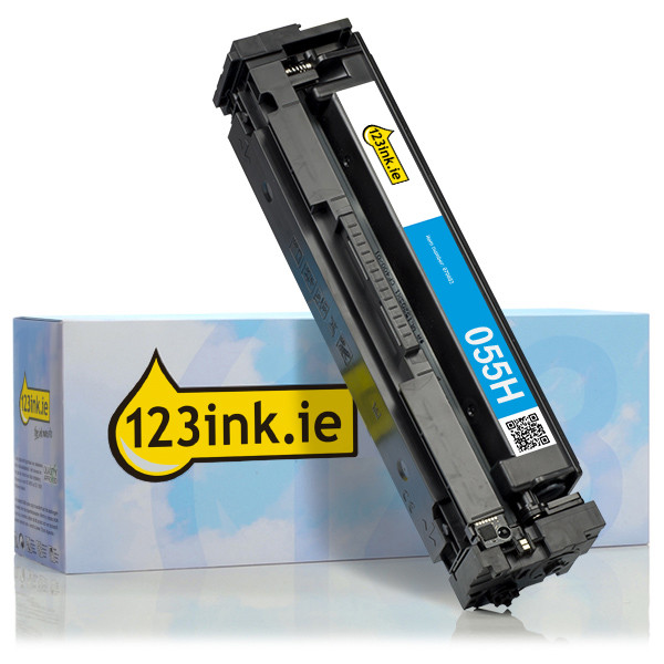 Canon 055H C cyan high capacity toner (123ink version) 3019C002C 070053 - 1