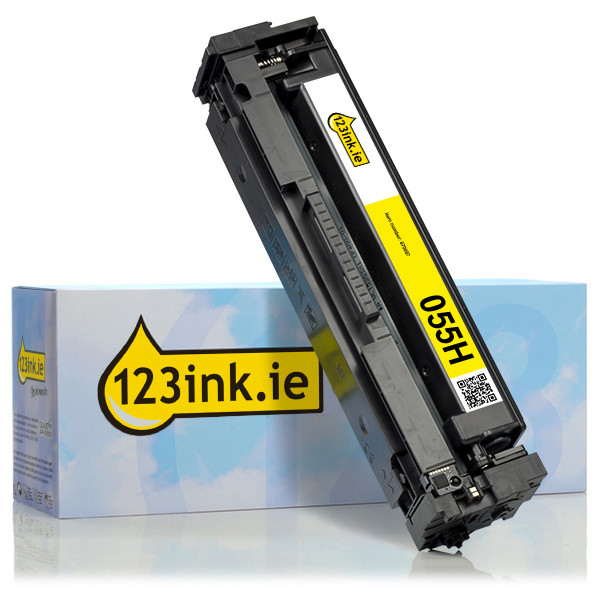 Canon 055H Y high capacity yellow toner (123ink version) 3017C002C 070057 - 1