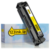 Canon 055H Y yellow high capacity toner (123ink version) 3017C002C 070057