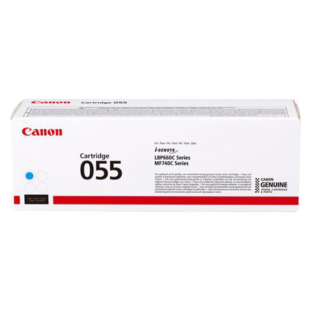 Canon 055 C cyan toner (original Canon) 3015C002 070044 - 1