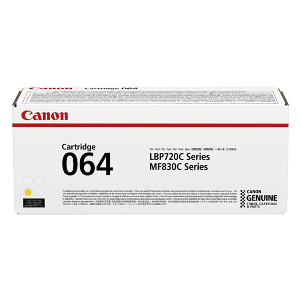 Canon 064 Y yellow toner (original Canon) 4931C001 070102 - 1