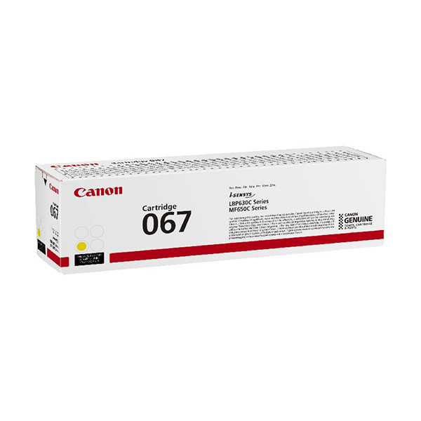 Canon 067 Y toner yellow (original Canon) 5099C002 094998 - 1