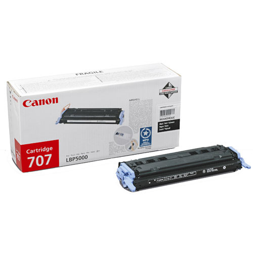 Canon 707 BK black toner (original Canon) 9424A004AA 071462 - 1