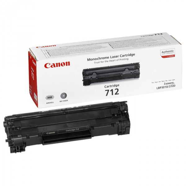 Canon 712 BK black toner (original Canon) 1870B002AA 070912 - 1