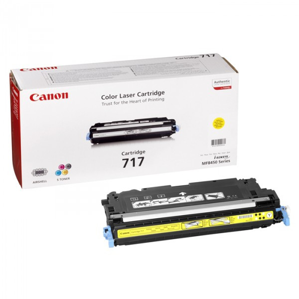 Canon 717 Y yellow toner (original Canon) 2575B002AA 070926 - 1