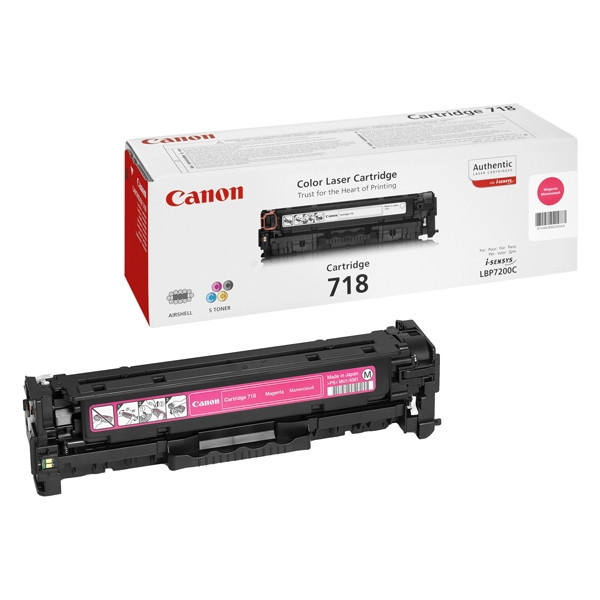 Canon 718 M magenta toner (original Canon) 2660B002AA 070882 - 1