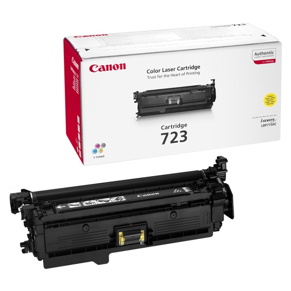 Canon 723 Y yellow toner (original Canon) 2641B002 070846 - 1