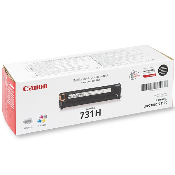 Canon 731H BK high capacity black toner (original Canon) 6273B002 032226 - 1