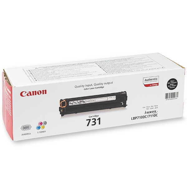 Canon 731 BK black toner (original Canon) 6272B002 032218 - 1